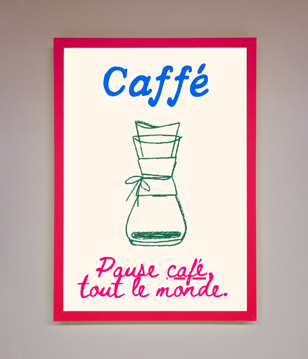 Coffee Art Framed Print
