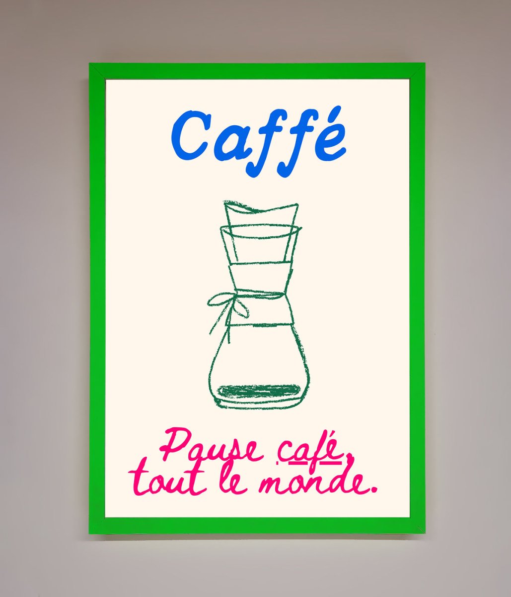 Coffee Art Framed Print