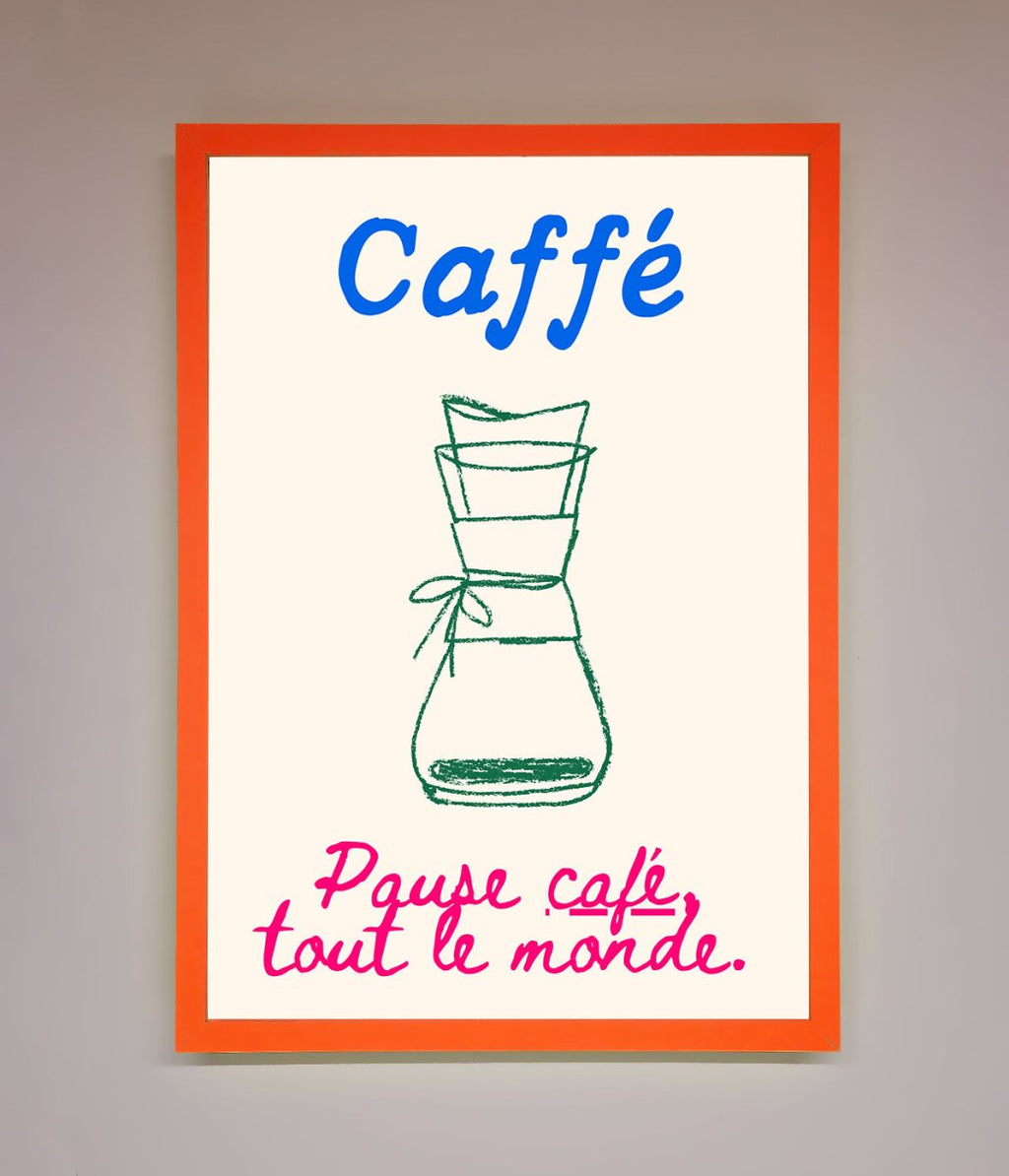 Coffee Art Framed Print