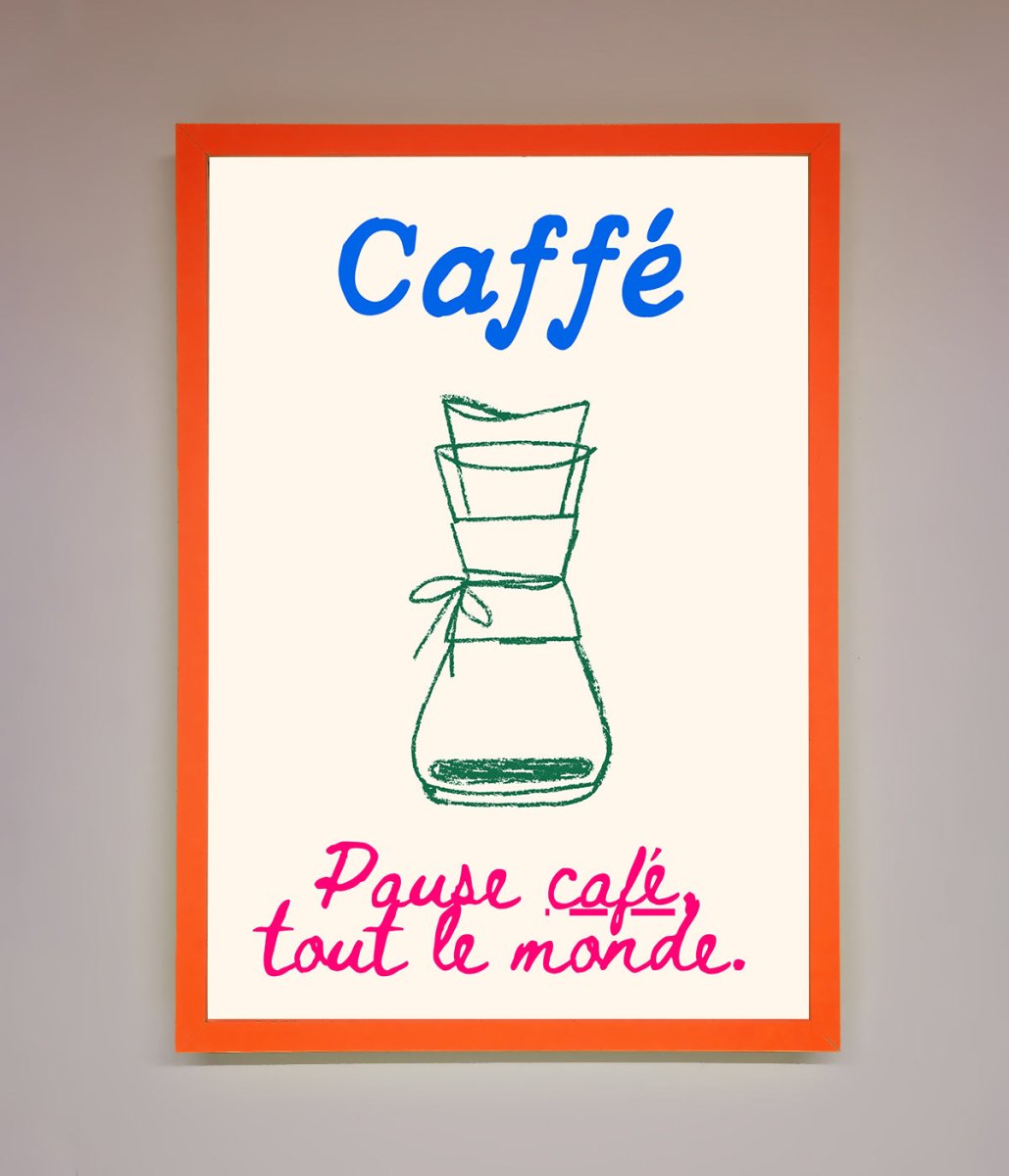 Coffee Art Framed Print