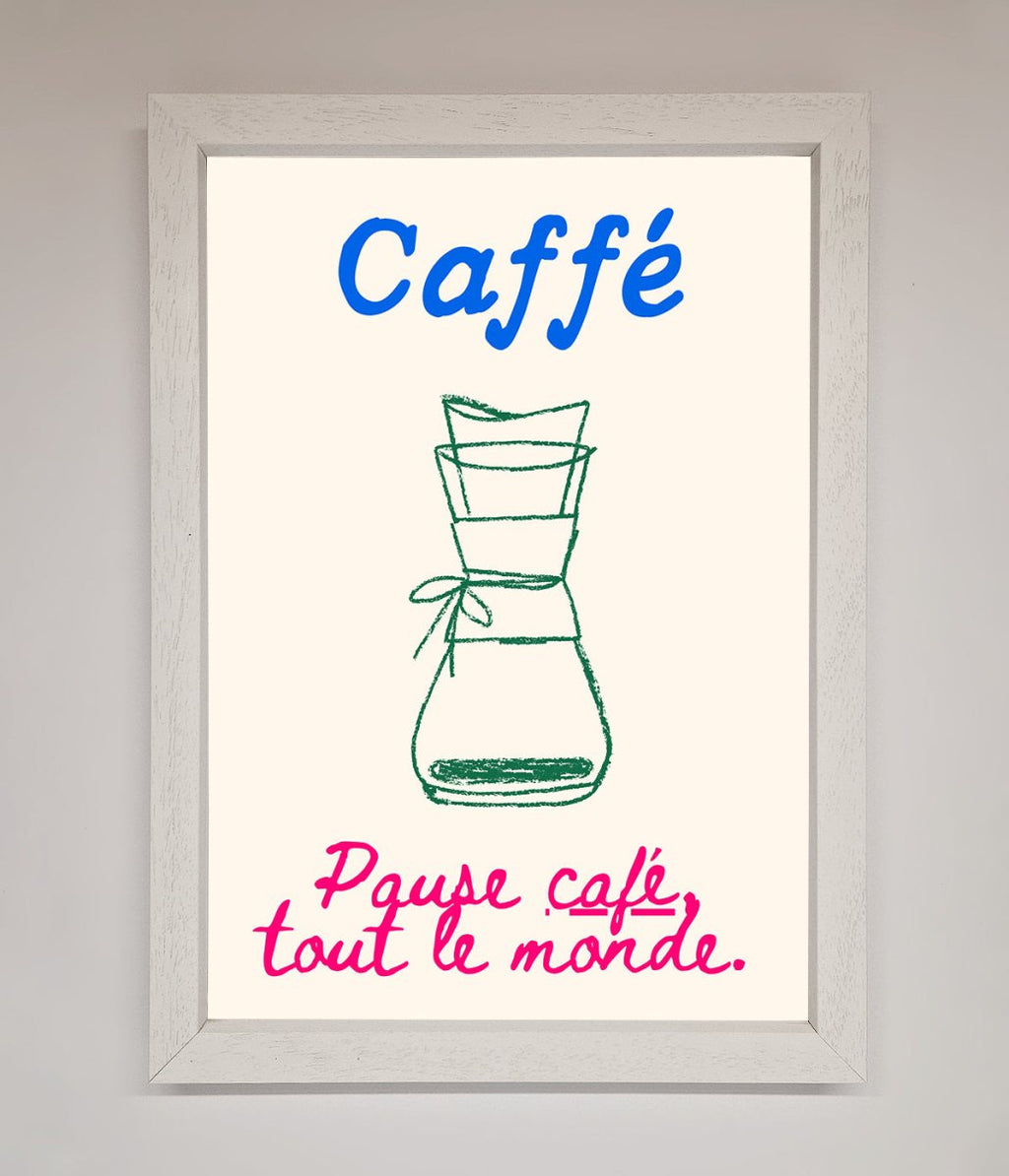 Coffee Art Framed Print