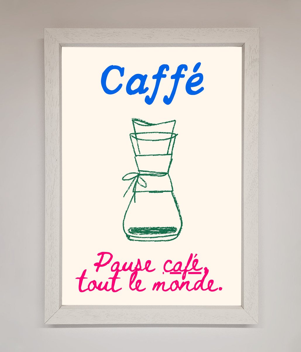 Coffee Art Framed Print