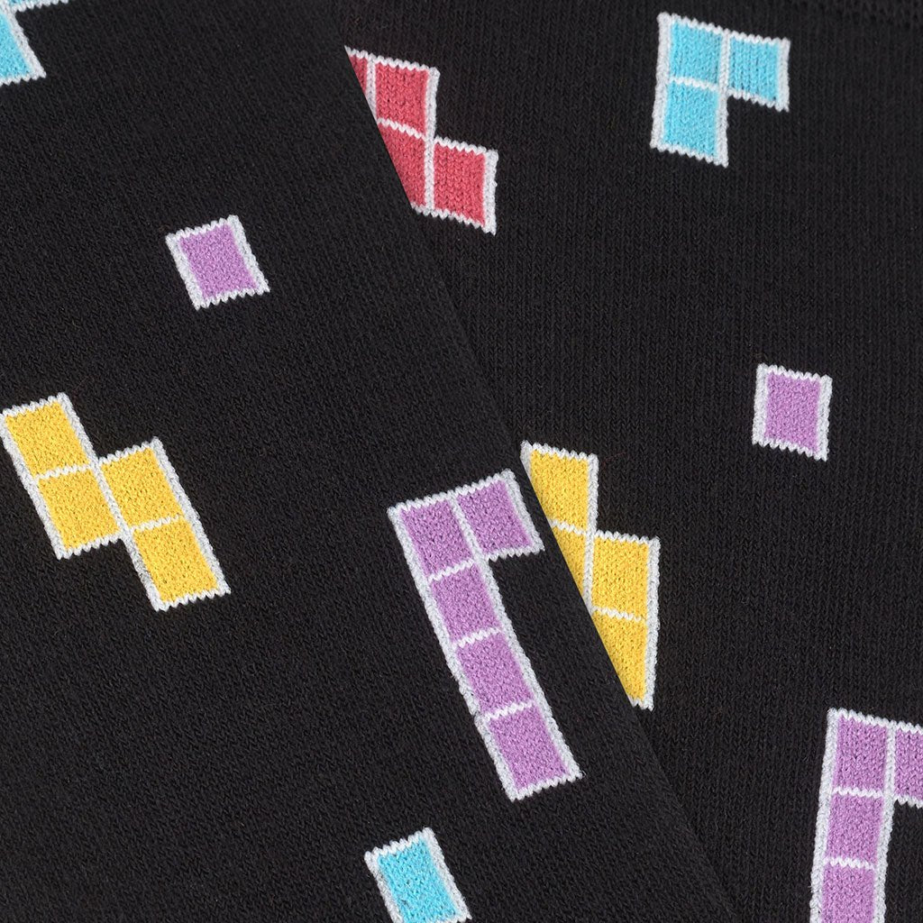 Toe-tris Pixel Block Socks