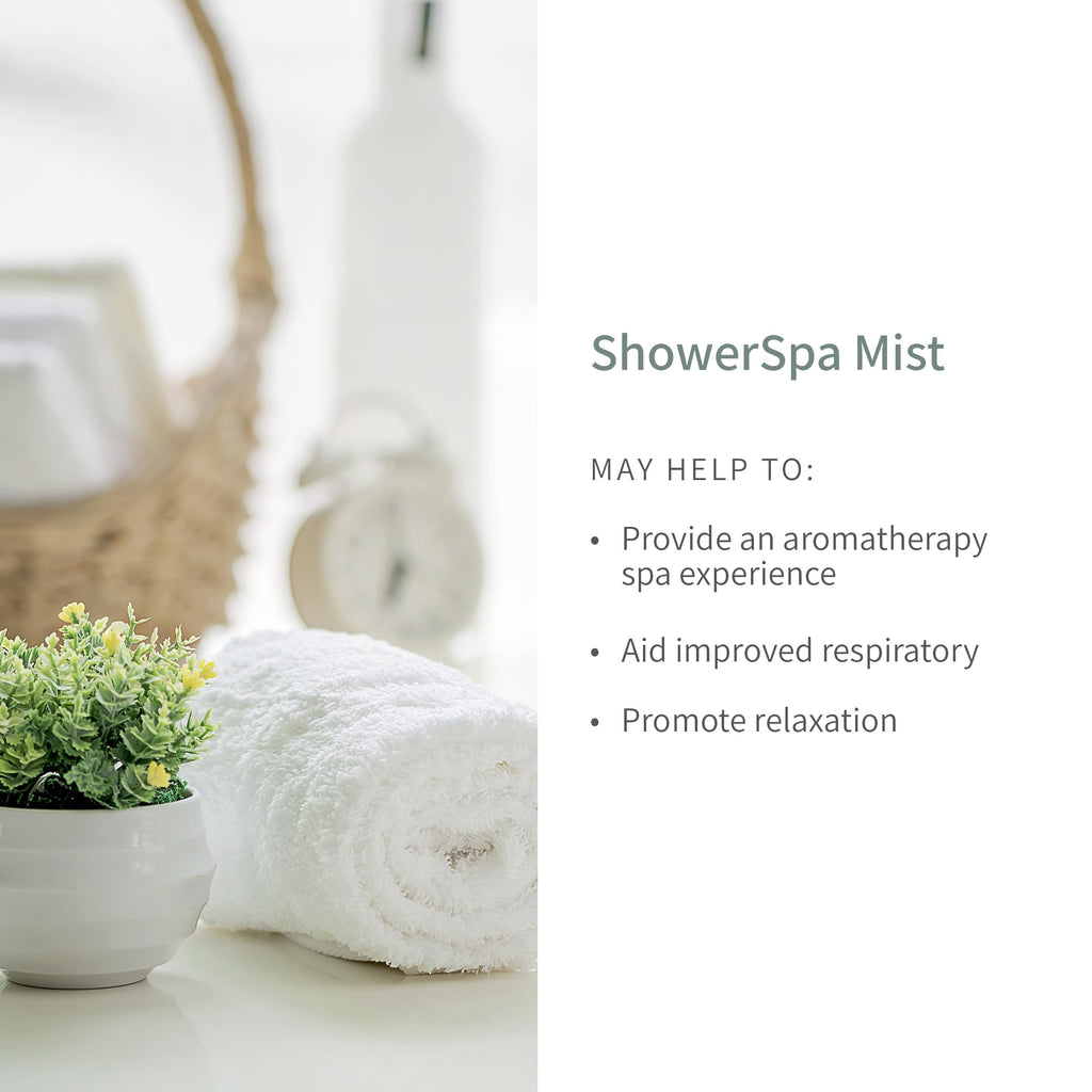 Lavender and Eucalyptus Shower Mist Spray for Aromatherapy
