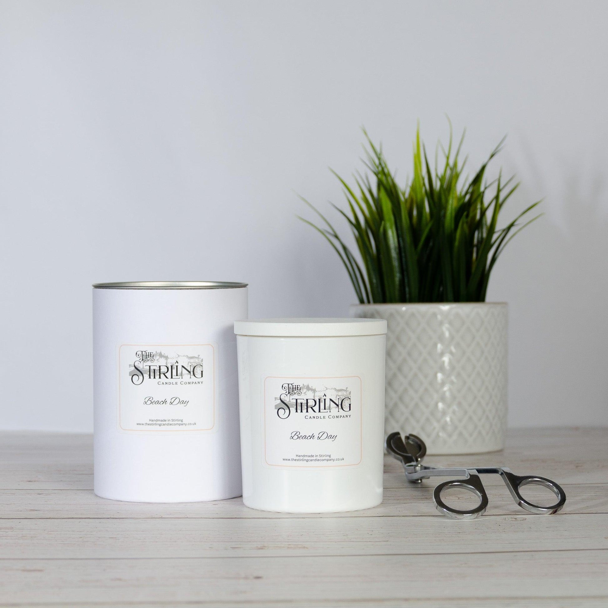 Beach Day Large Candle