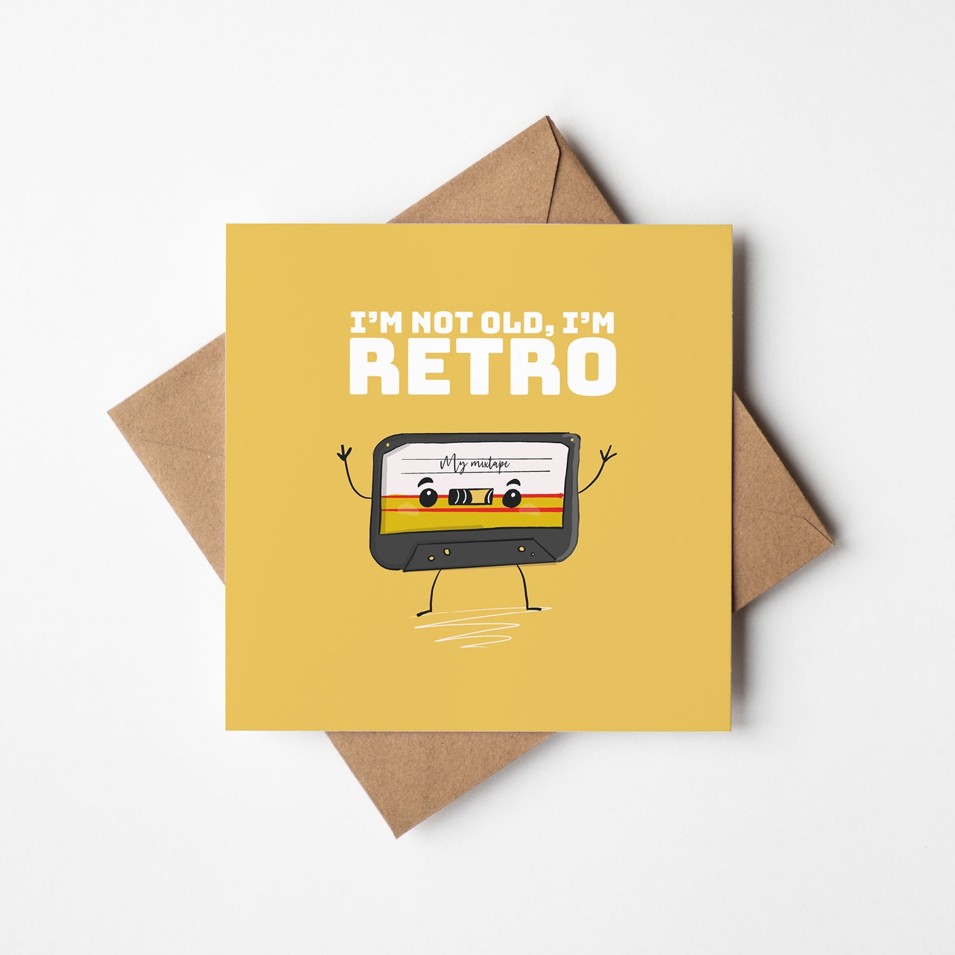 I'm Not Old I'm Retro Birthday Card
