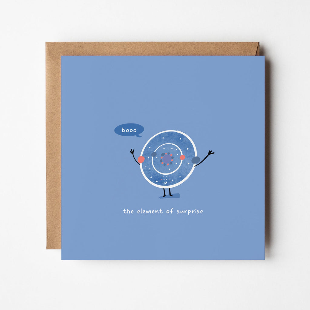 Element of Surprise Greeting Card