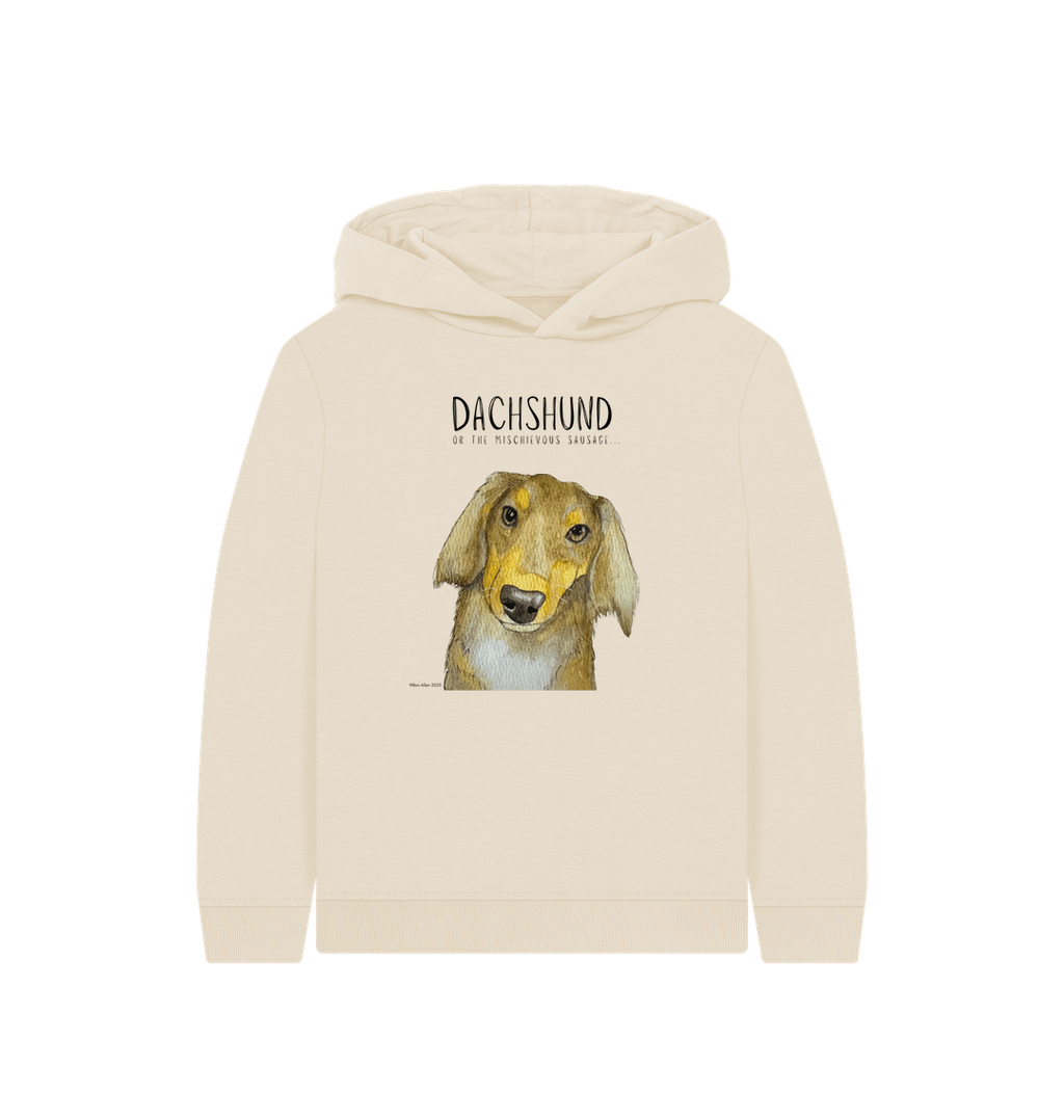 Mischievous Long Haired Sausage Hoodie for Kids