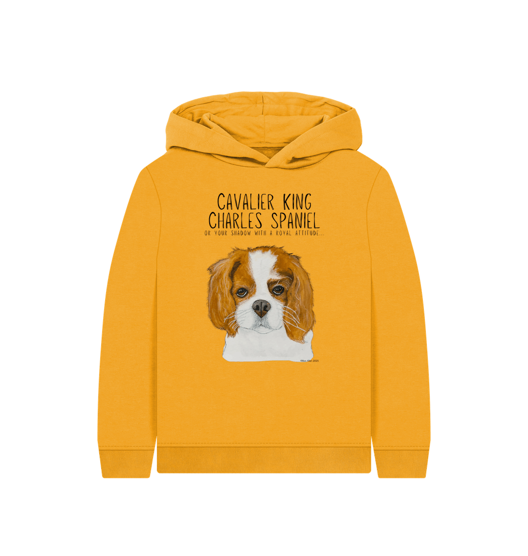 Cavalier King Charles Spaniel Organic Cotton Kids Hoodie