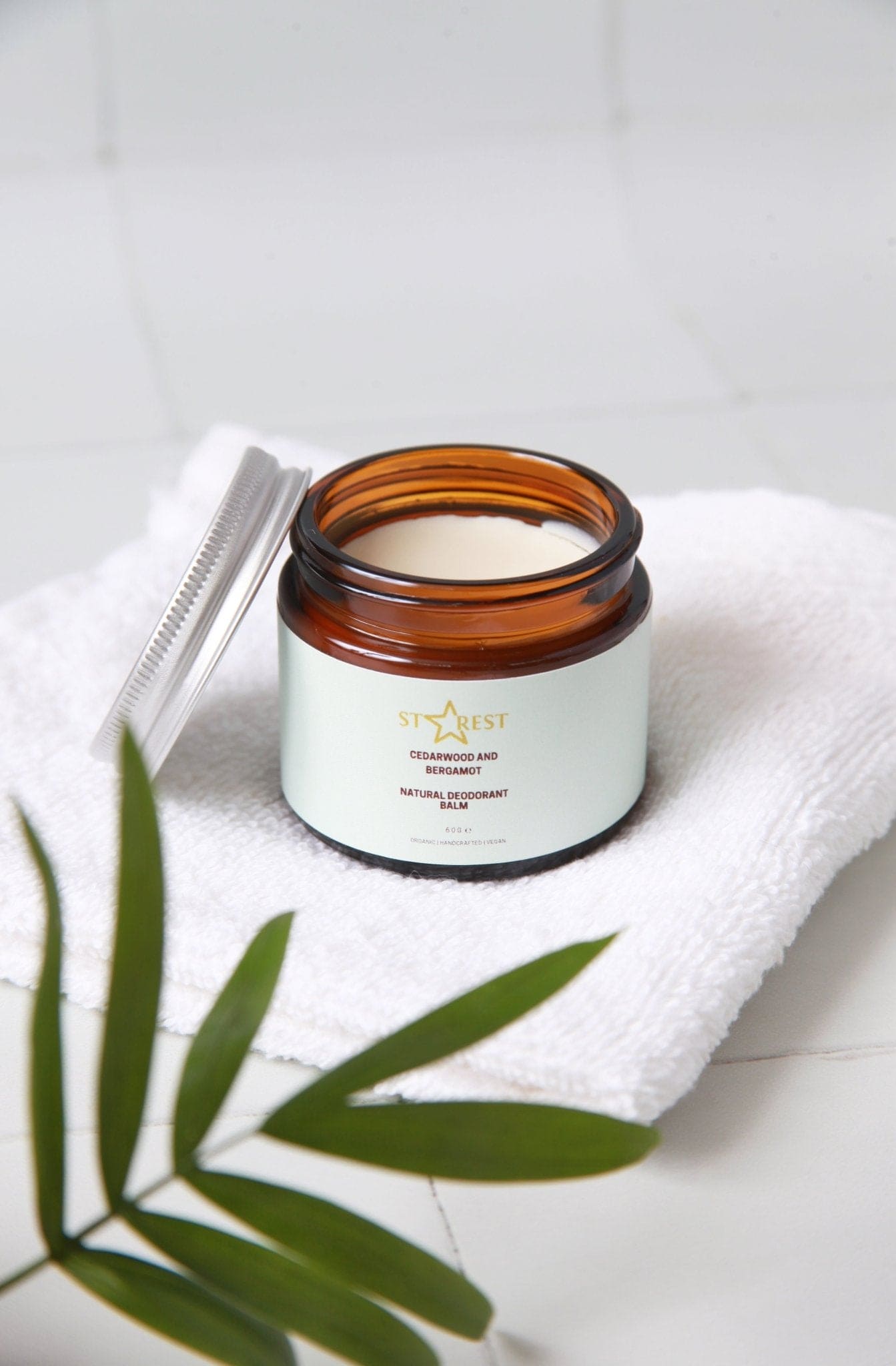 Cedarwood and Bergamot Natural Deodorant Balm