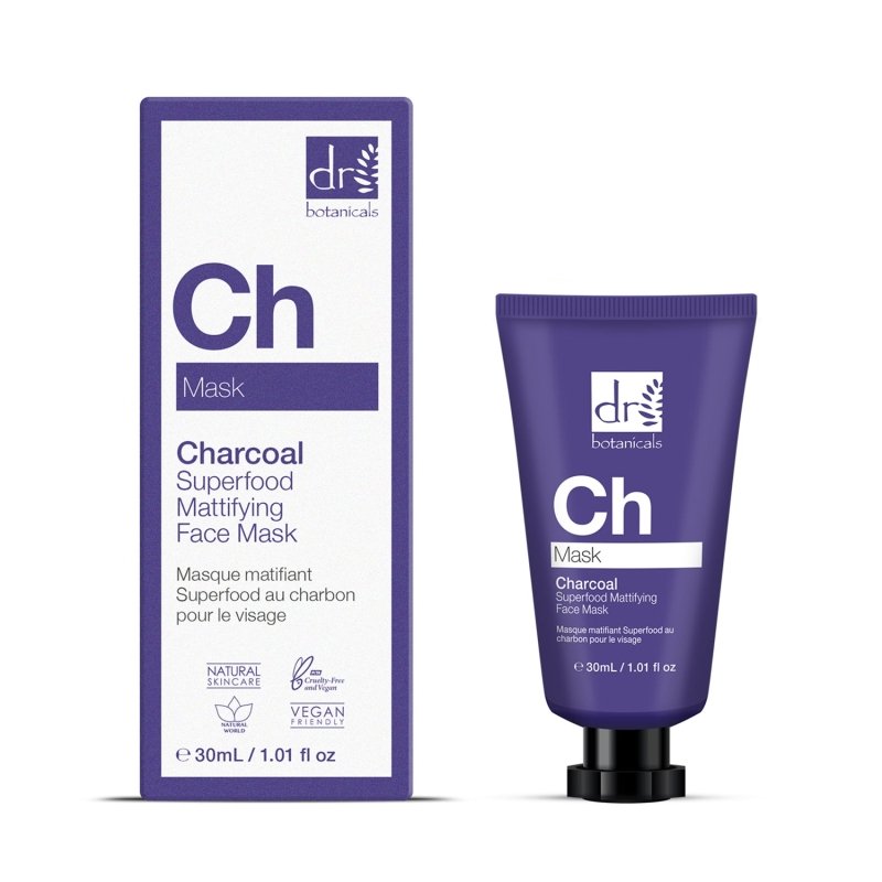 Charcoal Superfood Mattifying Face Mask