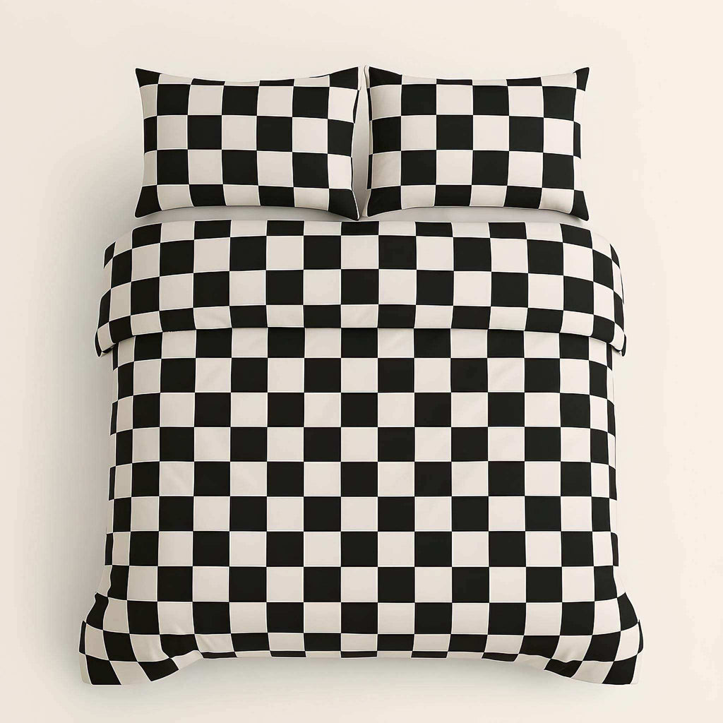 Checkerboard Bedding Set in 2 Styles