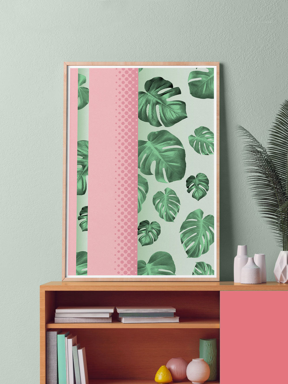 Cheese Plant Botanical Art Print