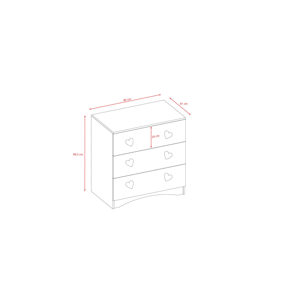 Chest-of-Drawers Julia