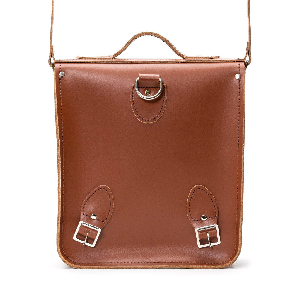 Handmade Leather City Backpack in Chestnut