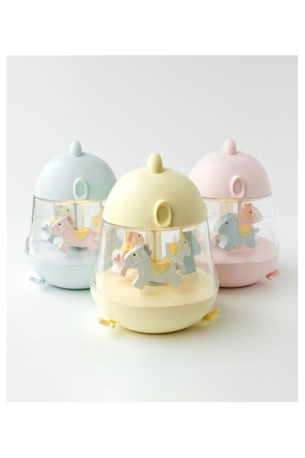 Carousel Night Lamp with Music Box – Soothing & Colorful by Rabbit & Friends at brixbailey.com