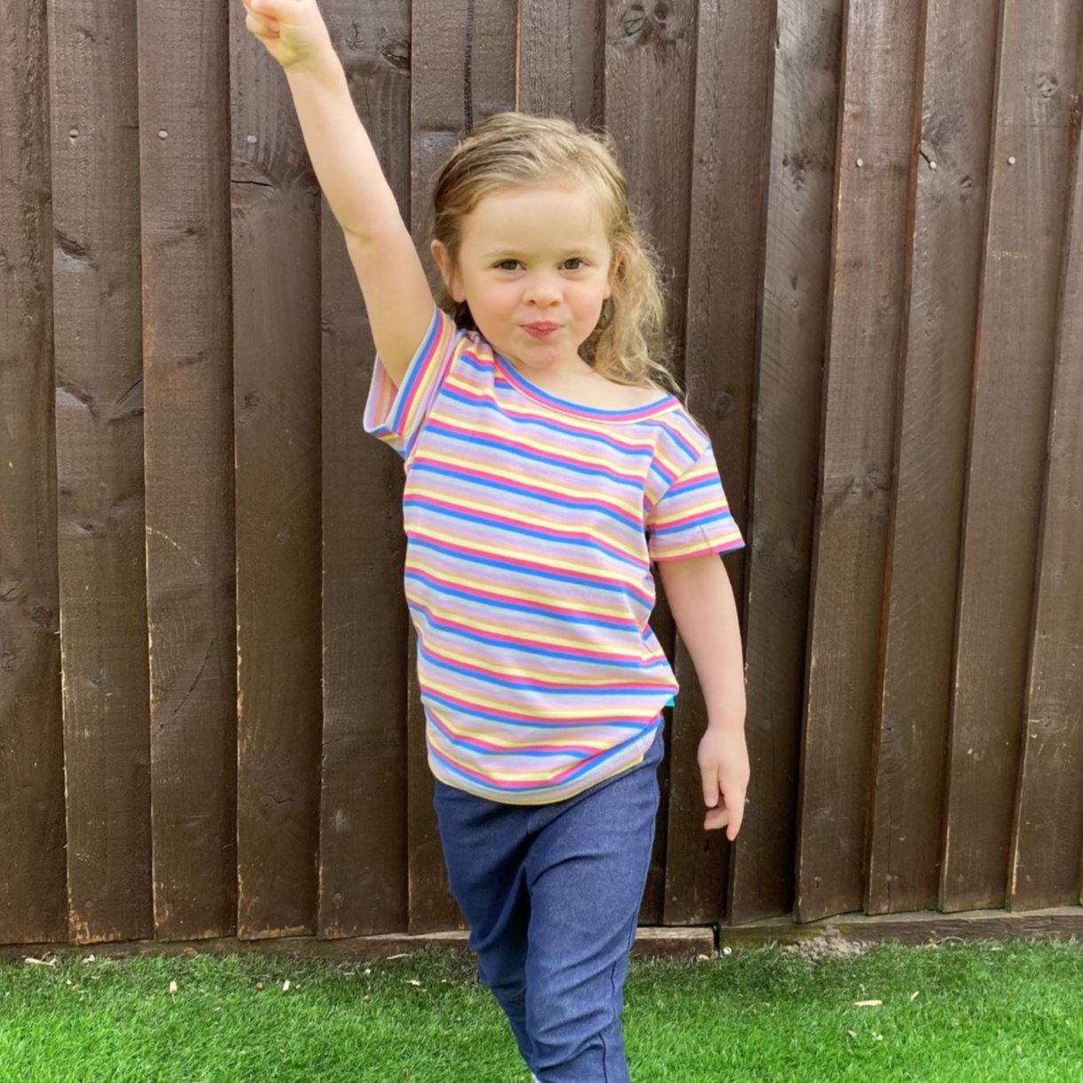 Rainbow Kids Top