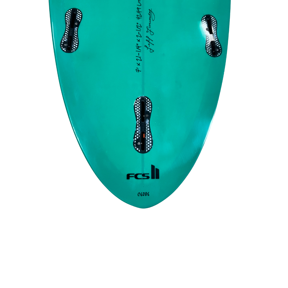 7' Heritage Round Tail Retro Egg Surfboard in Gloss Tint