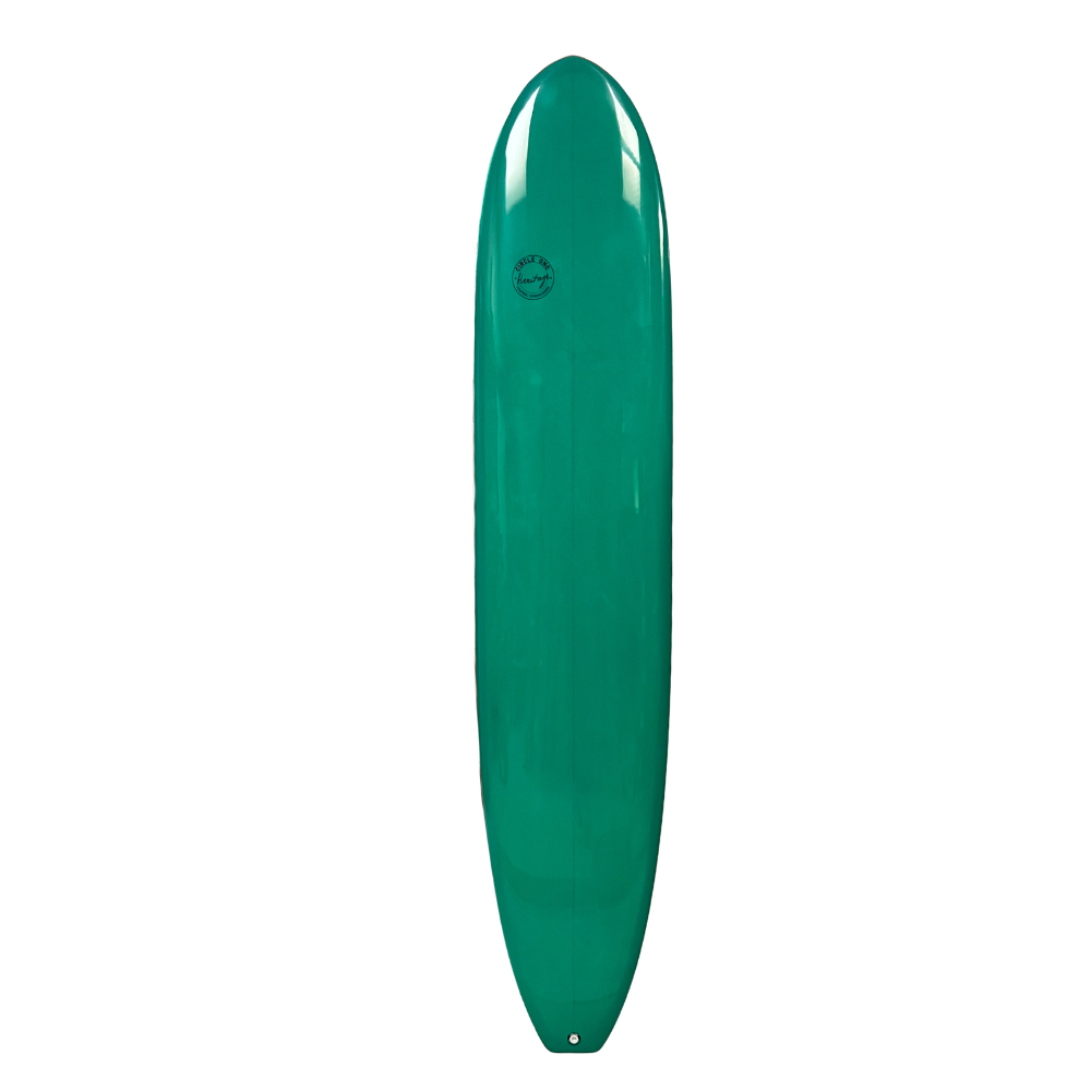 9' 6 Heritage Retro Classic Noserider Longboard Gloss Tint