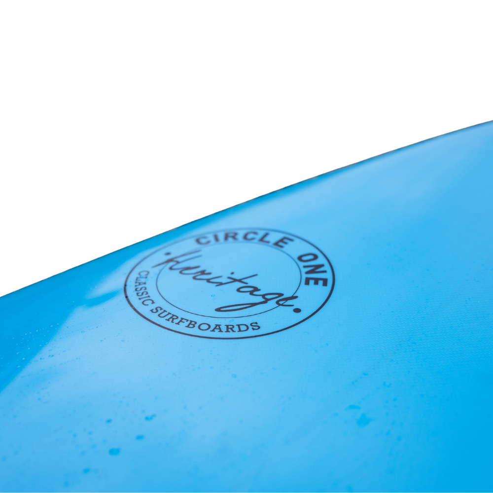9' 6 Heritage Retro Classic Noserider Longboard Gloss Tint