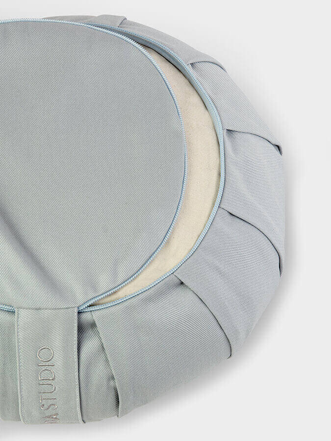 Organic Buckwheat Zafu Round Meditation Cushion