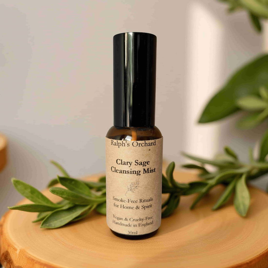 Clary Sage Cleansing Mist Natural Room Spray 30ml
