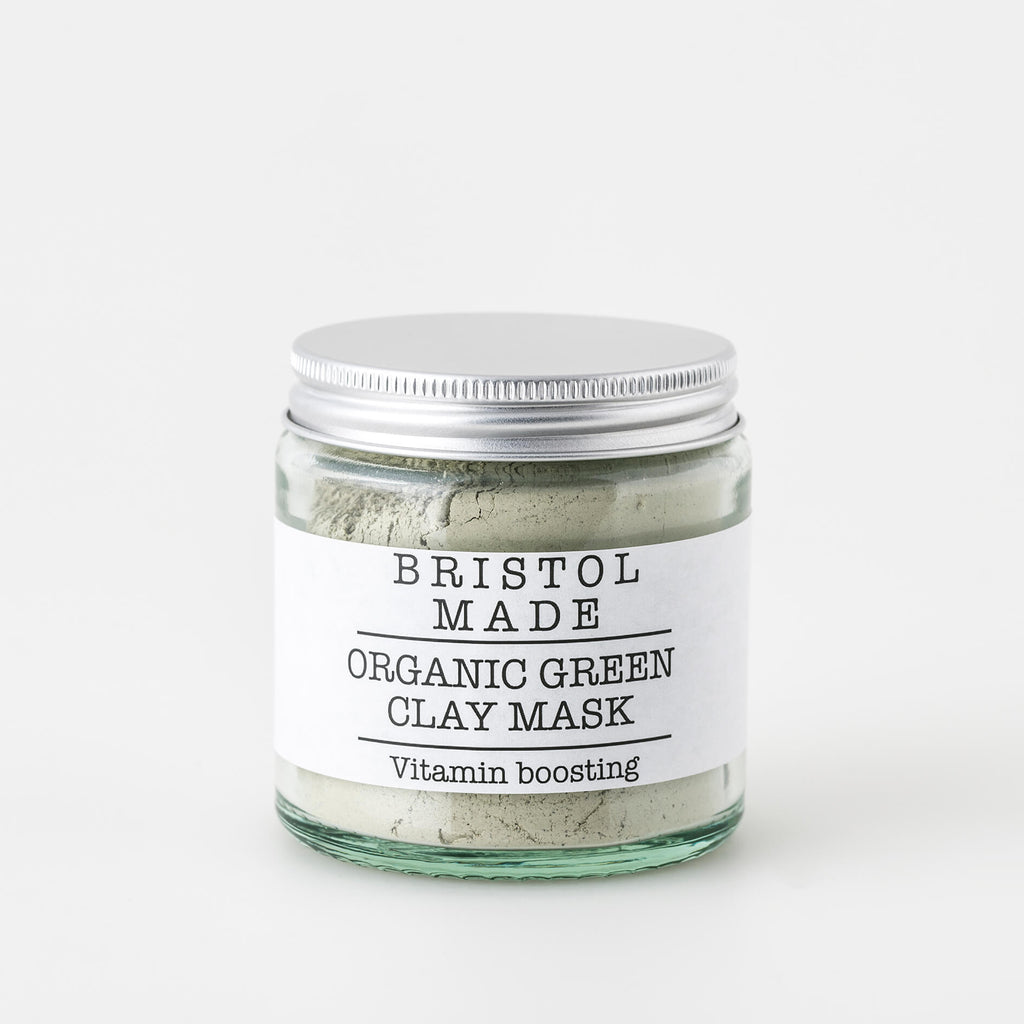 Clay Mask Gift Set with Brush and Konjac Sponge
