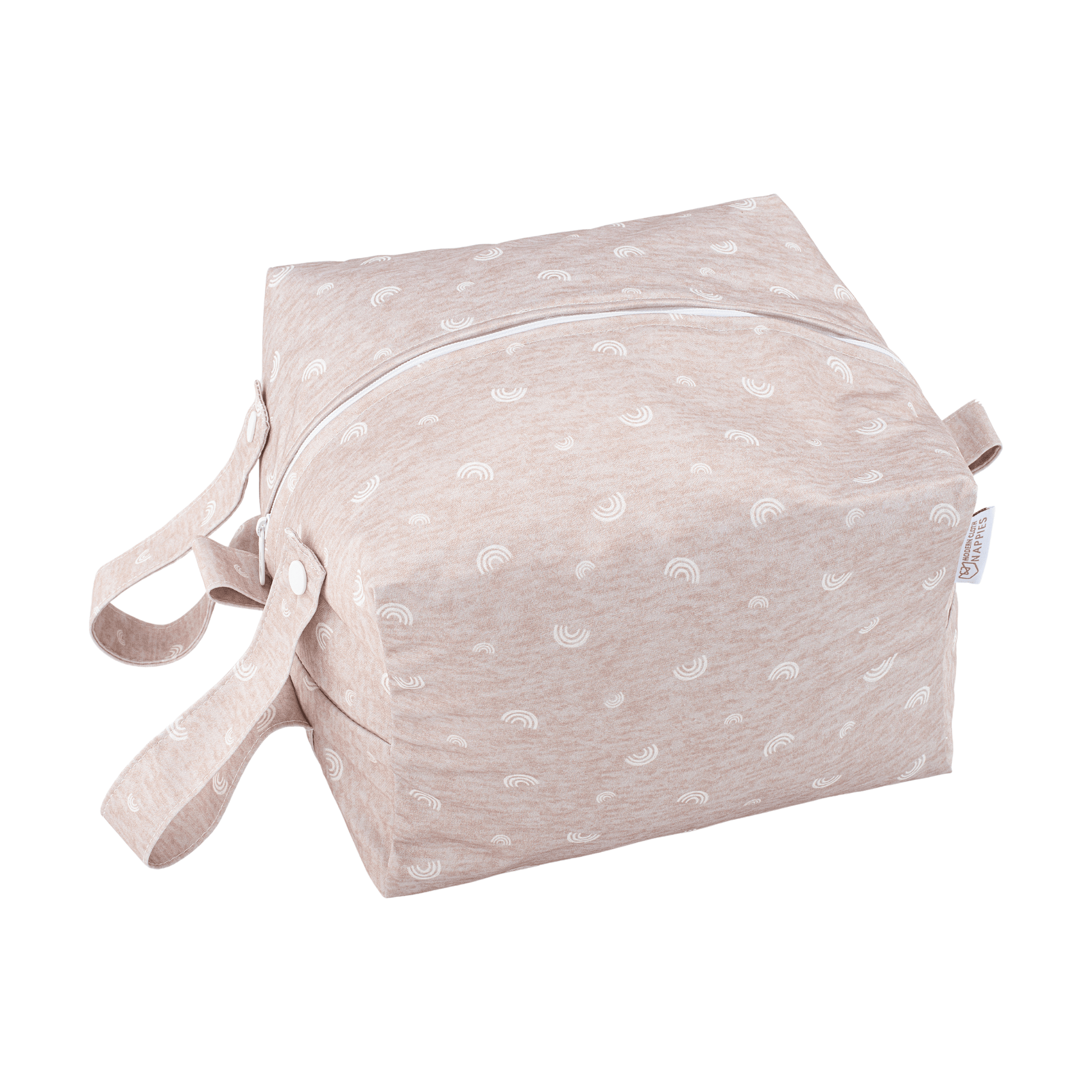 Rainbow Oatmeal Cloth Nappy Pod Storage