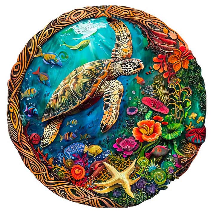 Wooden Animal and Nature Puzzles
