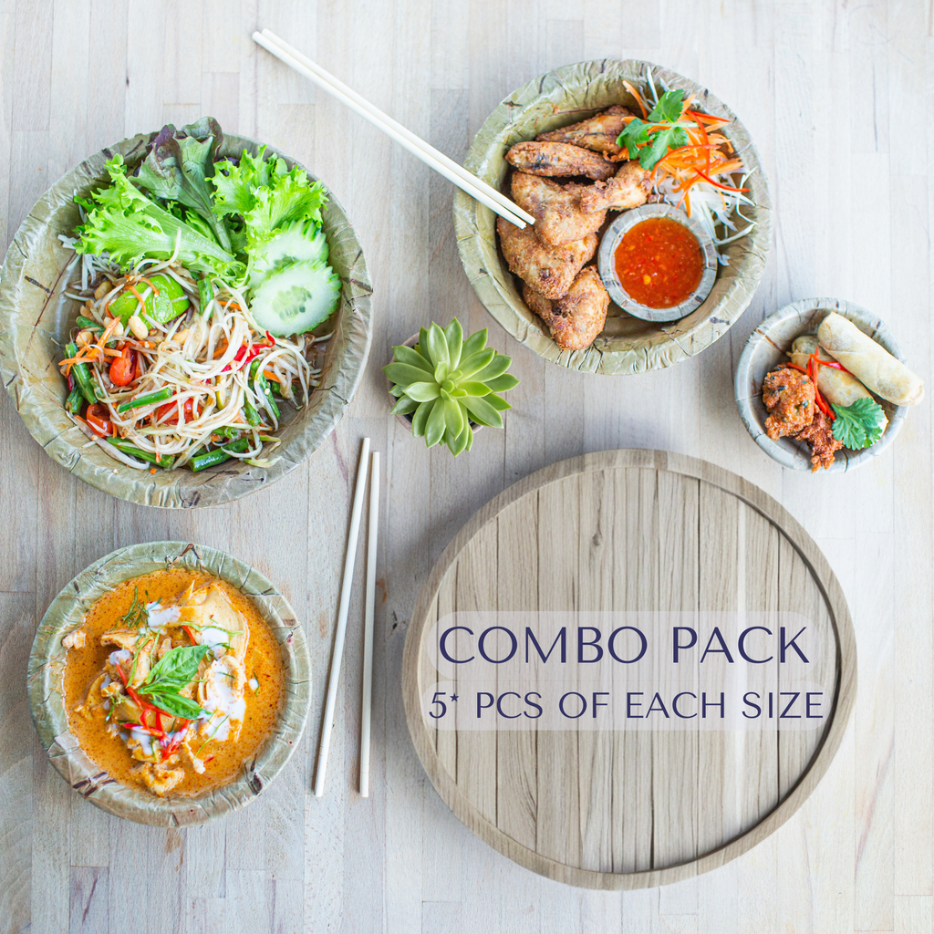 Sal Leaf Combo Pack Four Sizes 20 Pieces