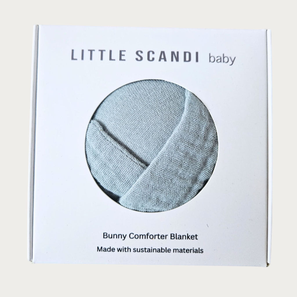 Bunny Comforter Security Blanket with Long Ears