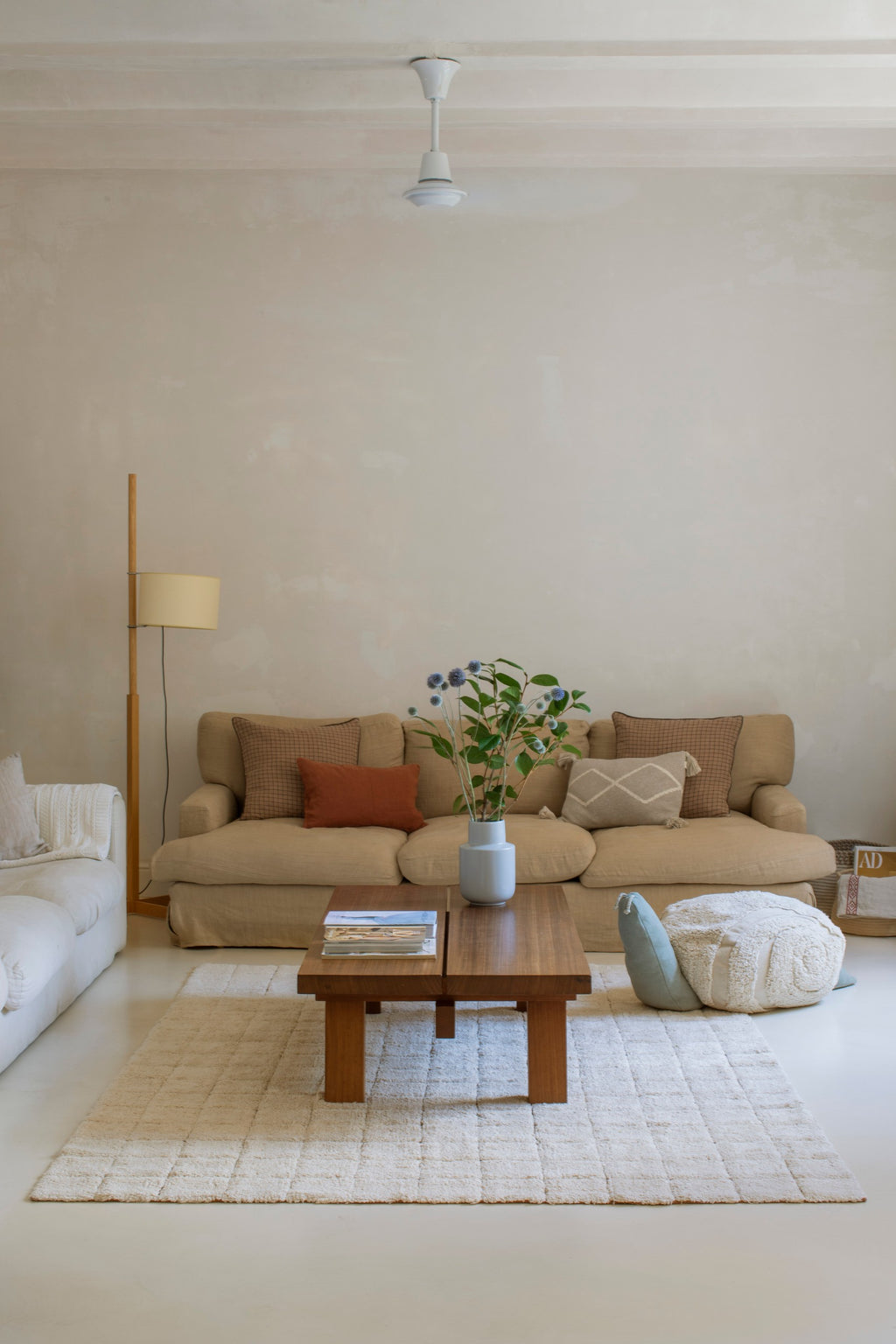 Vintage Inspired Mosaic Pattern Rug - Durable, Washable & Eco-Friendly Cotton by Lorena Canals at www.brixbailey.com