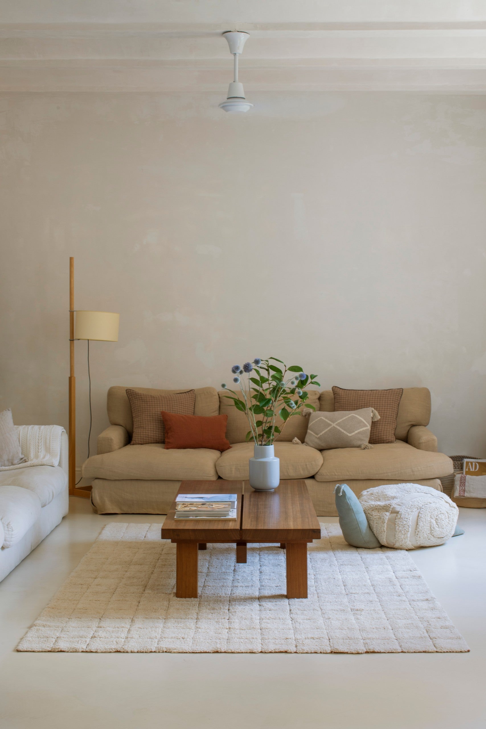 Vintage Inspired Mosaic Pattern Rug - Durable, Washable & Eco-Friendly Cotton by Lorena Canals at www.brixbailey.com