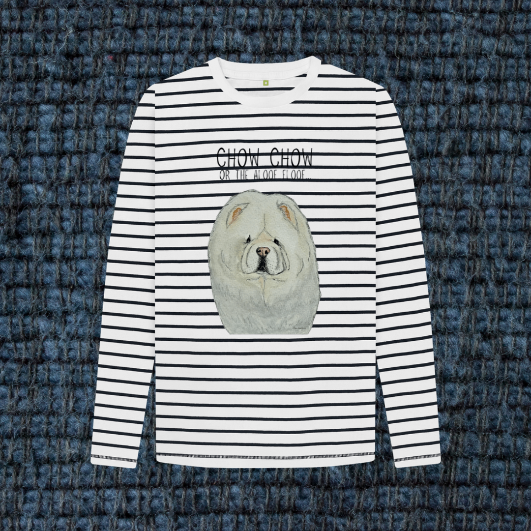 Cream Chow Chow Child's Breton Top