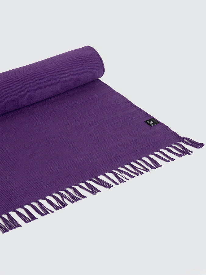 Organic Cotton Yoga Mat Handwoven in India