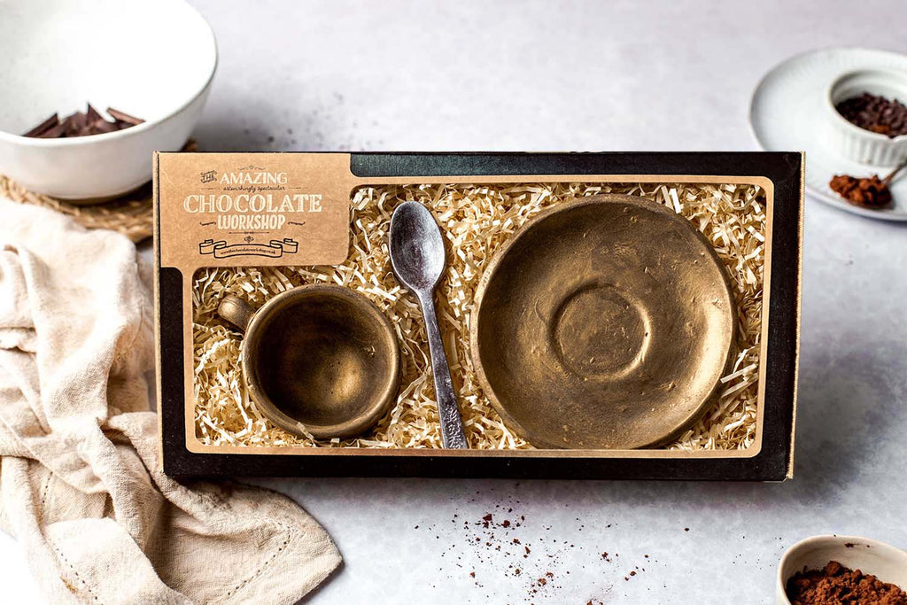 Handmade Chocolate Tea and Coffee Cup Gift Set
