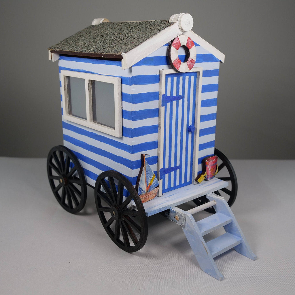 Bathing Hut on Wheels Pre-Built Model