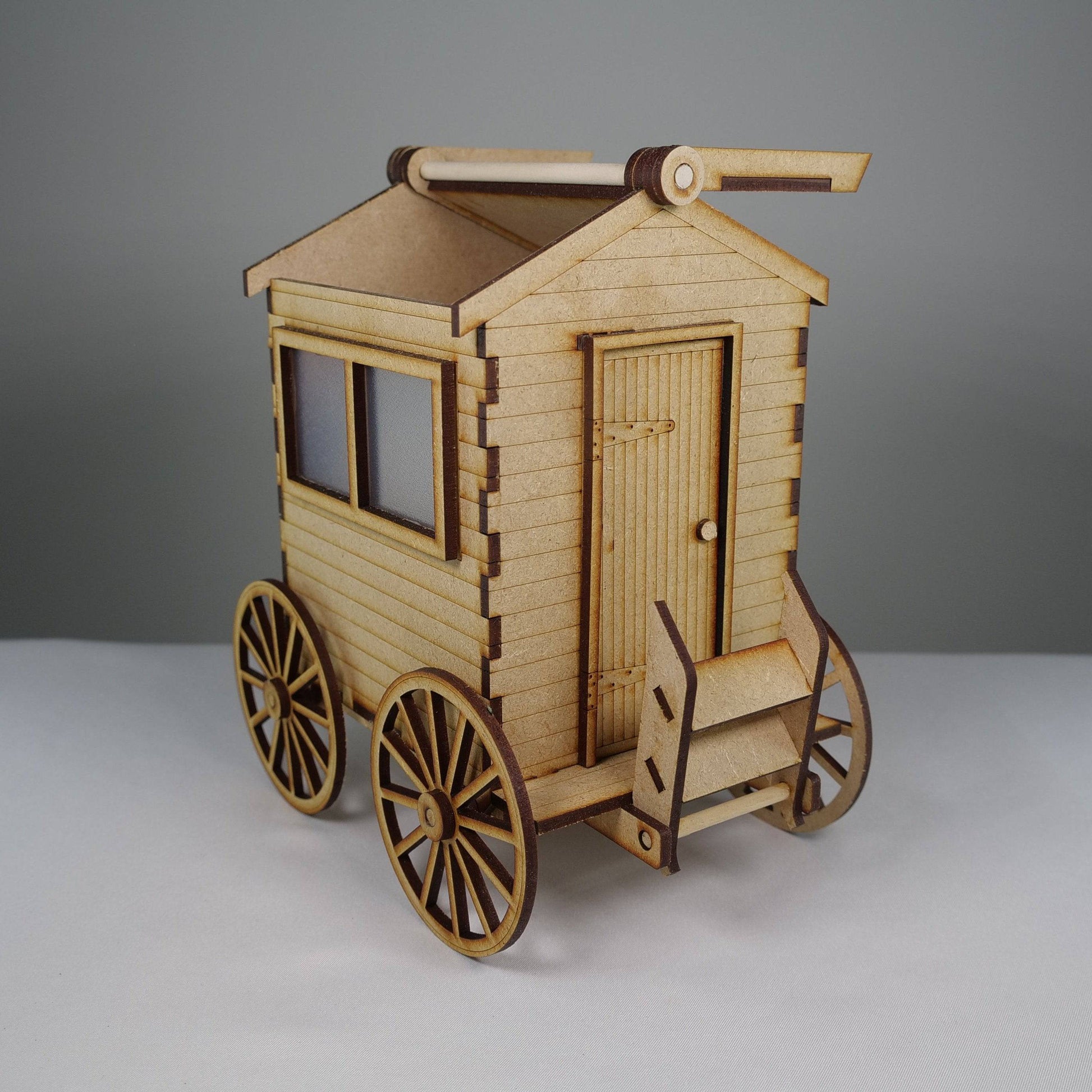 Bathing Hut Flatpack Model Kit