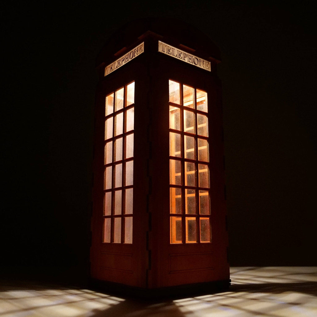 Telephone Box Lamp Pre-Built Model