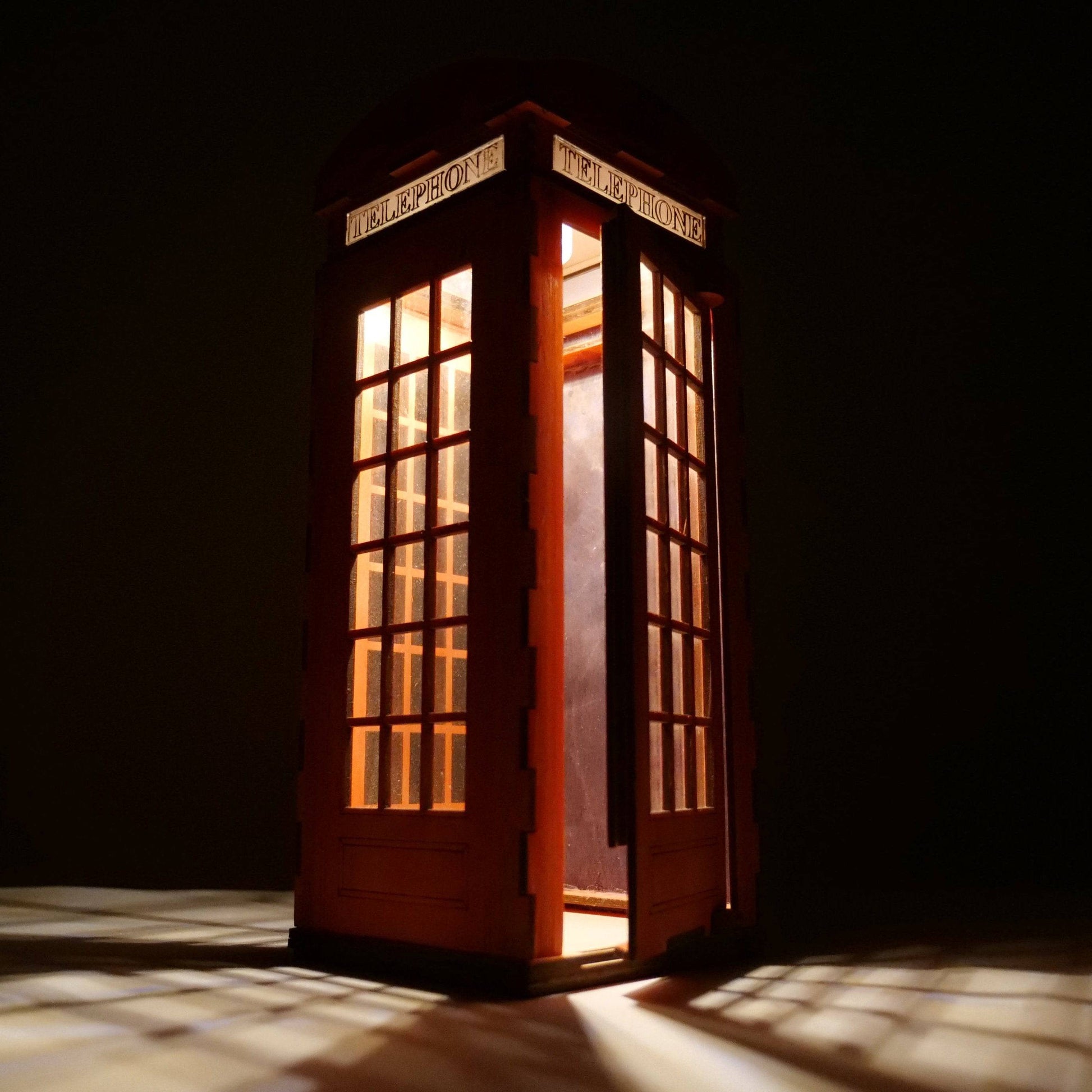 Telephone Box Lamp Pre-Built Model