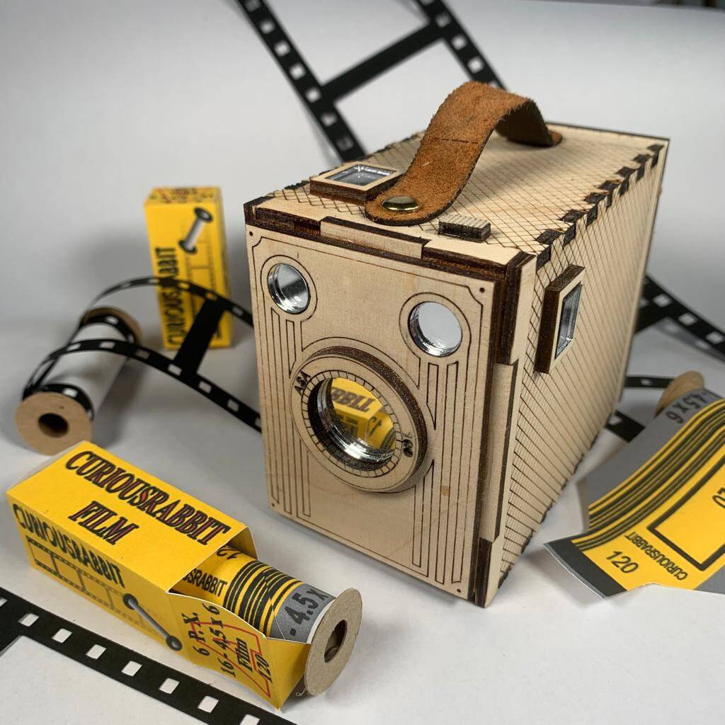Vintage Brownie Camera Storage Box Pre-Built