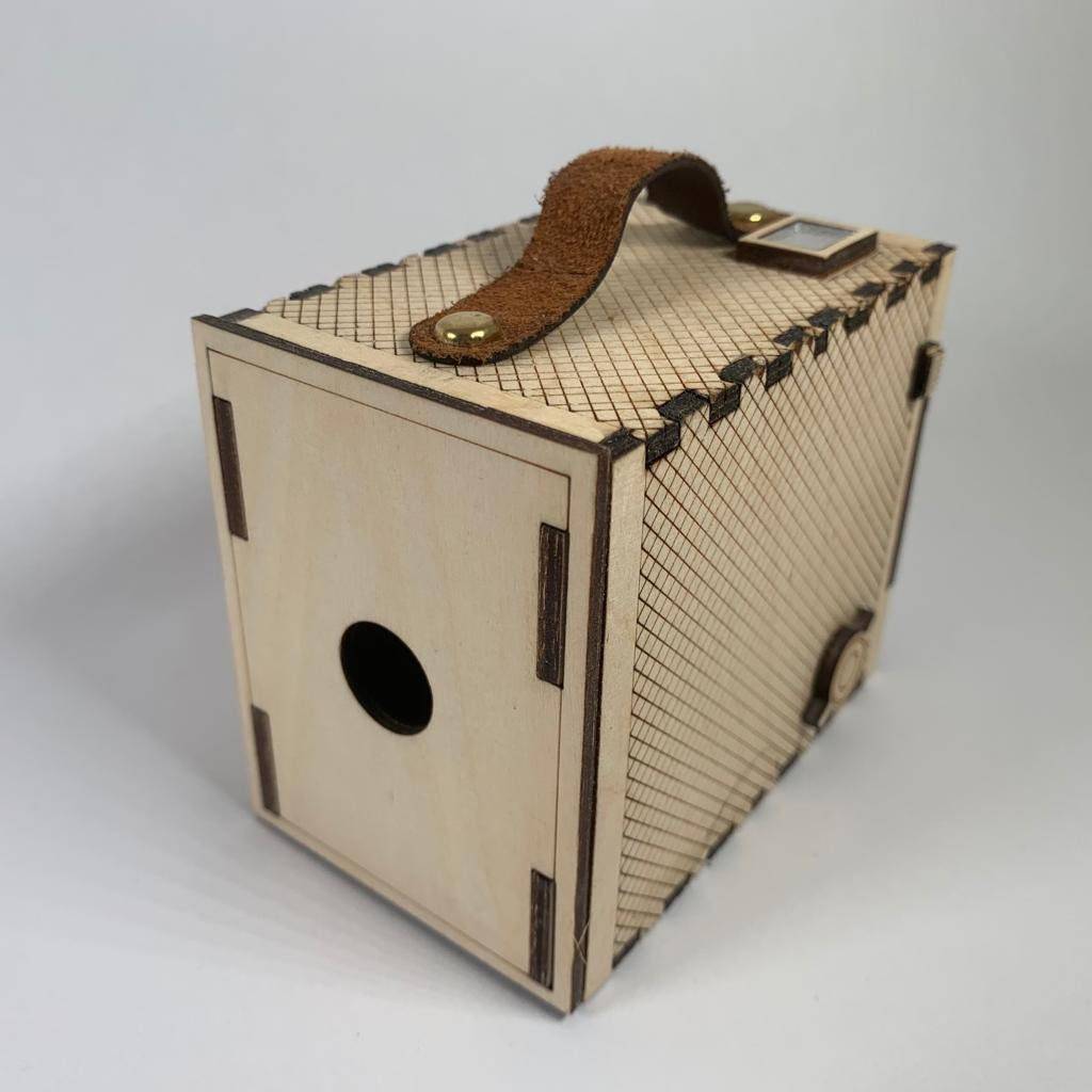 Vintage Brownie Camera Storage Box Pre-Built