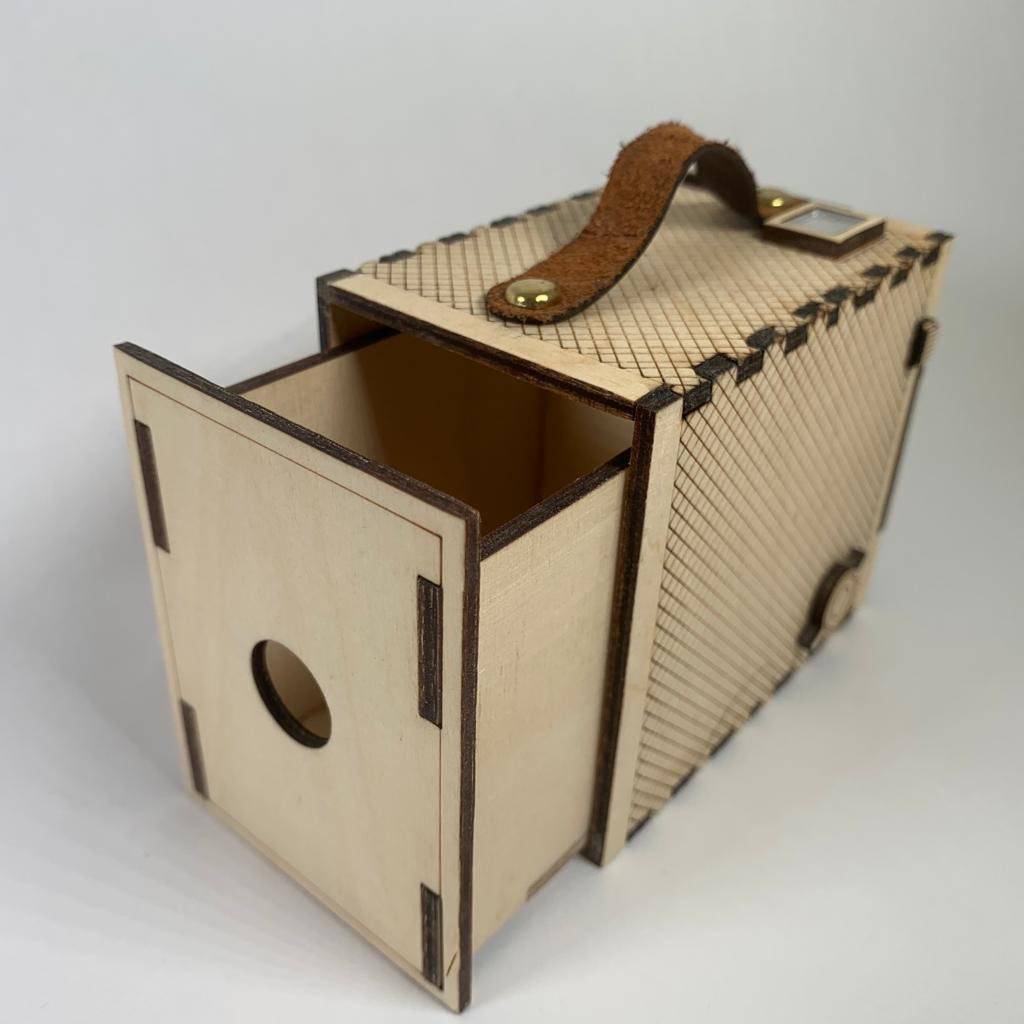 Vintage Brownie Camera Storage Box Pre-Built