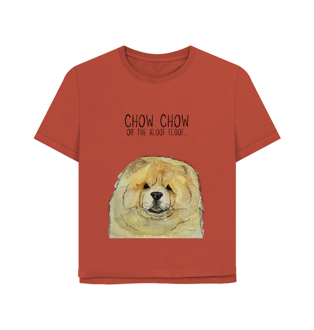 Fawn Chow Chow Relaxed Fit T-Shirt