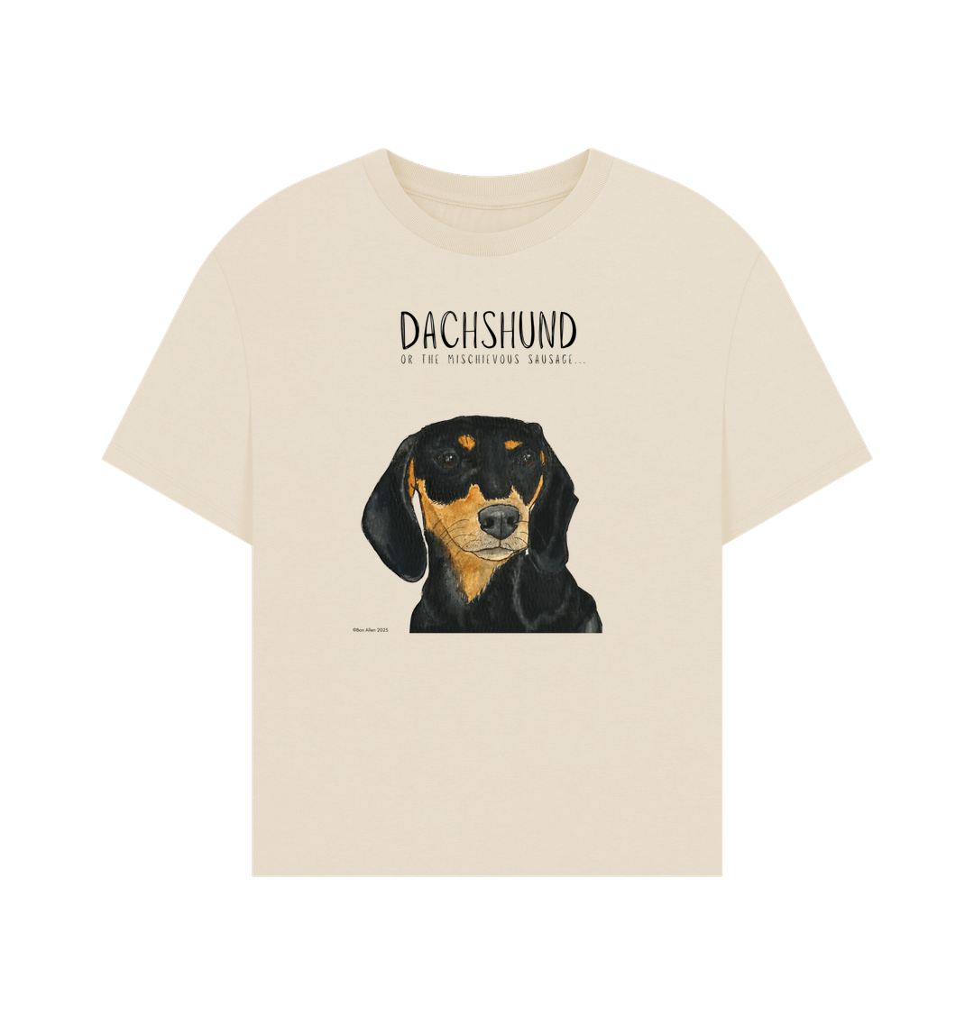 Black and Tan Dachshund Women's Relaxed Fit T-Shirt