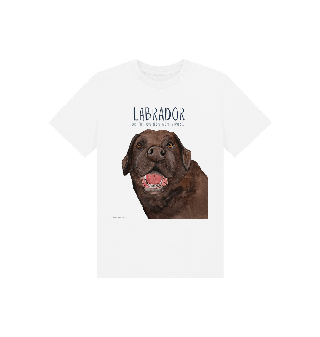Chocolate Labrador Snack Patrol Kids T-Shirt