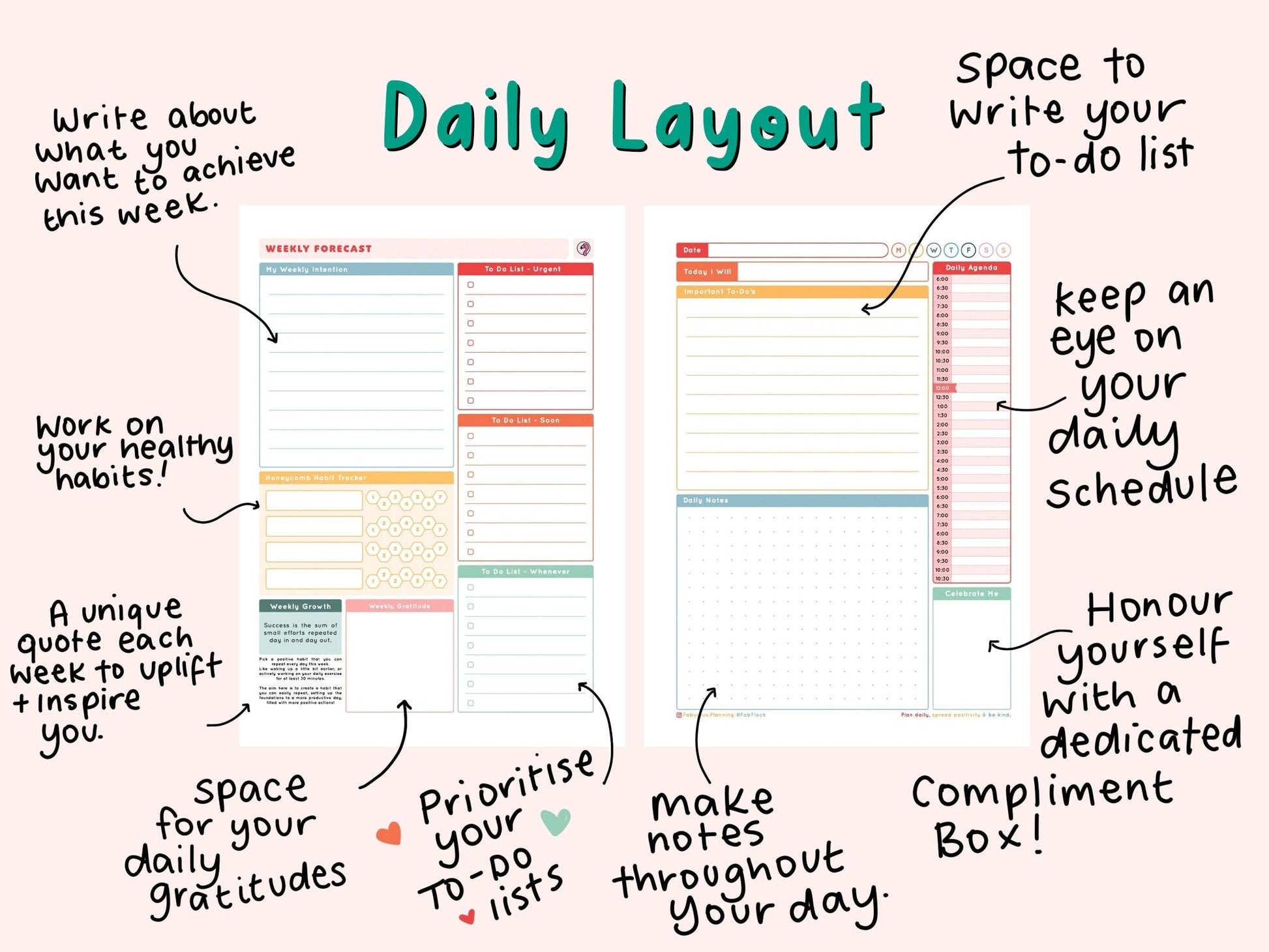 Dalmatian Planning Journal with Pen Holder and Bookmark