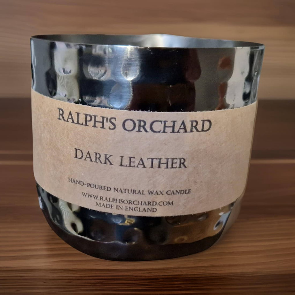 Two Wick Dimpled Black Candle