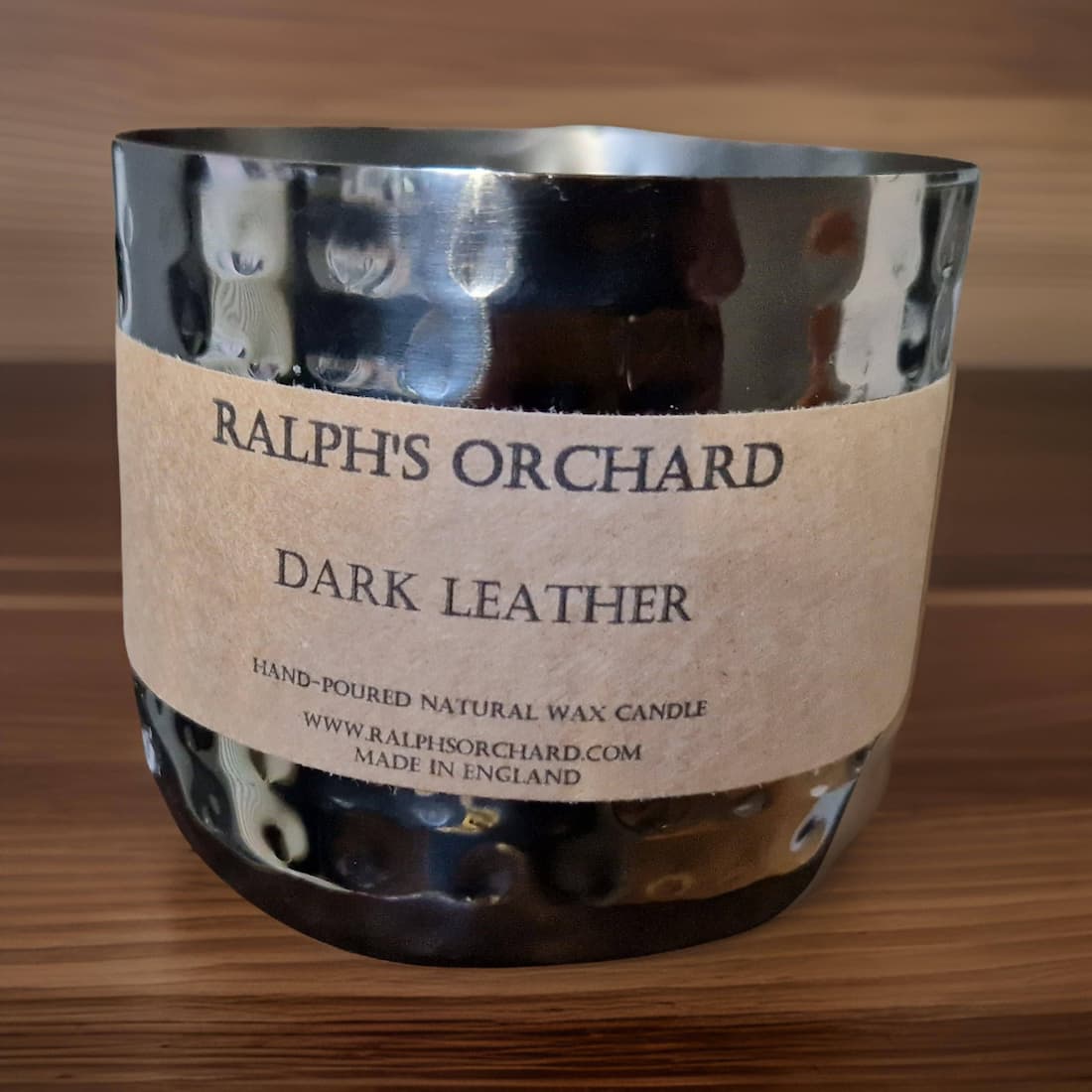 Two Wick Dimpled Black Candle