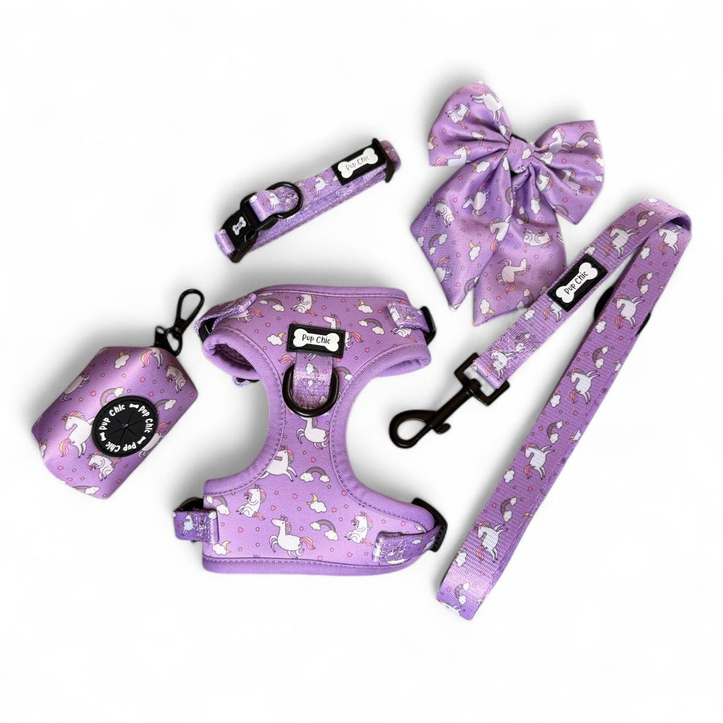 Daydreams and Unicorns Step In Adjustable Small Dog Harness XXS